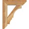 Ekena Millwork Balboa Slat Rough Sawn Bracket w/ Offset Brace, Western Red Cedar, 6"W x 20"D x 24"H BKT0604X20X24BOA06RWR - alternate 4